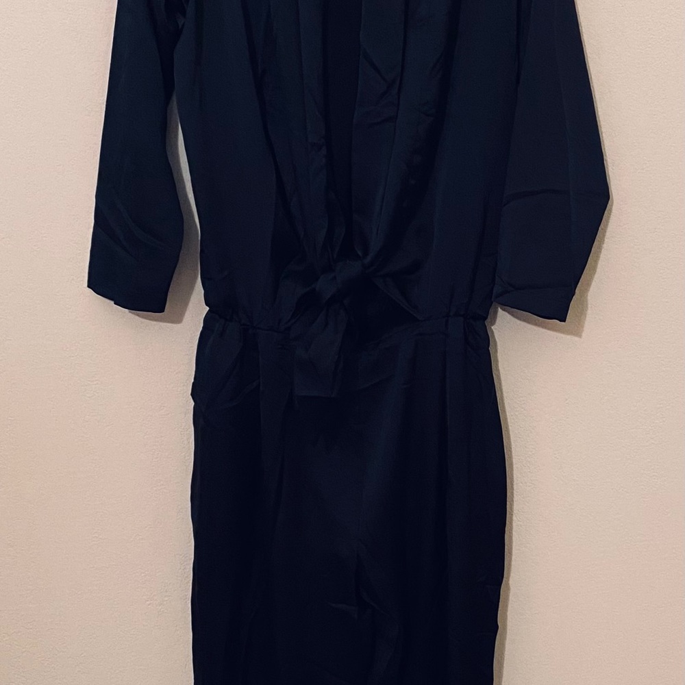 Brand New! ILLA ILLA Black Silk jumpsuit! Gorgeous - Picture 6 of 7